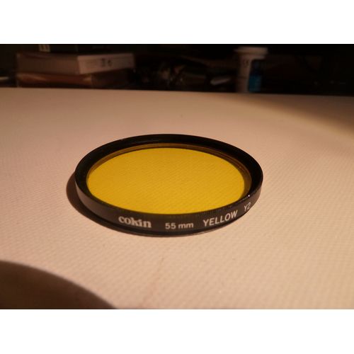 filtre Cokin circulaire 55 mm yellow y2