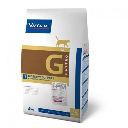 Virbac Vet Hpm - Chat - G Digestive Support - 3 Kg