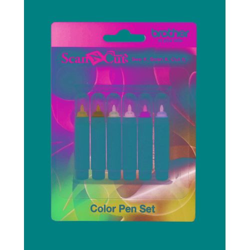 Scanncut Cm840 Cm600 Brother  Kit Stylos Couleur (6 Pièces) Capen1