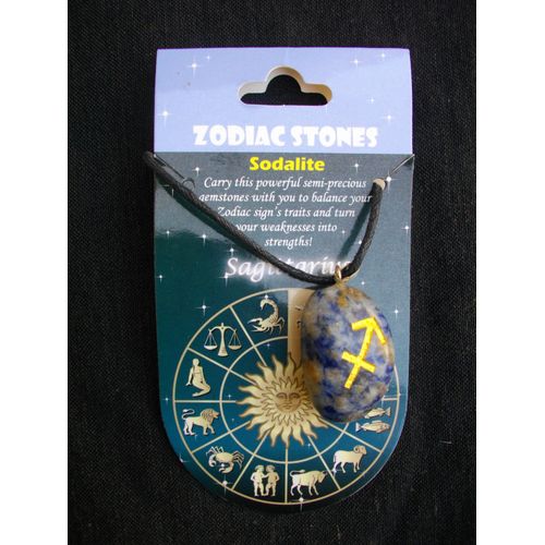 Pendentif Pierre Du Zodiaque : Sagittaire .