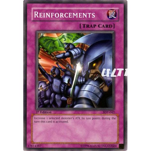 Yu-Gi-Oh! - Sdp-042 - Reinforcements - Commune
