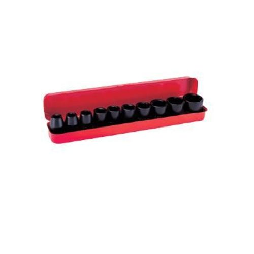 Mecafer ? Boite de 10 douilles pour clé à chocs 1/2" et clé à cliquets