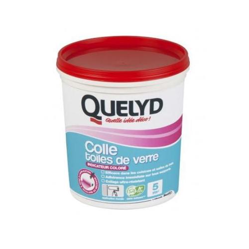 Quelyd - Colle Toiles de verre  Rose 1 Kg - 30601714