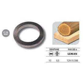 Leman - 1 Rouleau de 50 mètres Lame scie à ruban en acier C75 15x0,5 pas de 6 - 129.15.506