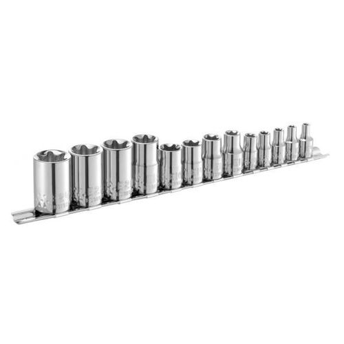 Stanley Expert - Jeu de 13 douilles Torx 1/4" - 3/8" - 1/2" - E034801