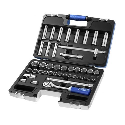 Stanley Expert - Coffret de douilles et accessoires 1/2" métriques 42 pièces - E032908