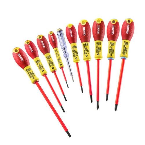 Stanley Expert - Jeu de 10 tournevis isolés 1000 V - E160912