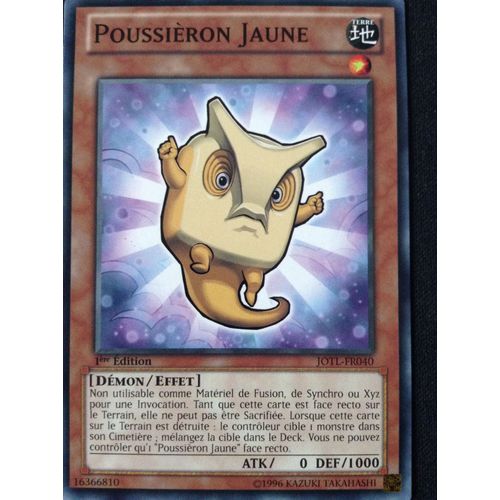 Yugioh! Poussièron Jaune - Commune - Jotl-Fr040