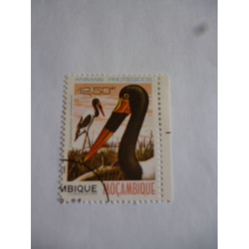 Timbre Mozambique :Ibis.