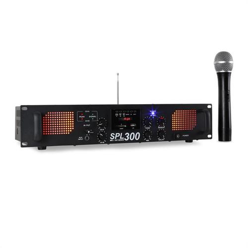 Skytec SPL 300VHF Ampli sono USB SD MP3 Sans fil 300W