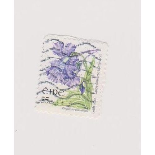 Timbre Irlande Fleur Fleurs 55c