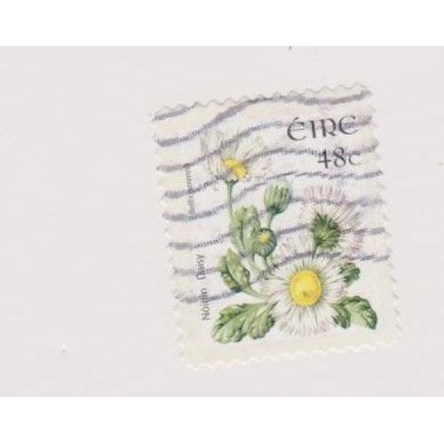 Timbre Irlande Fleur Fleurs 48c