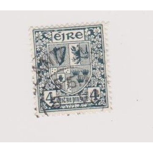 Timbre Irlande Symboles Irlandais 