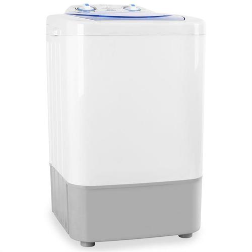 oneConcept SG002 Mini machine à  laver silencieuse - Petit lave linge transportable - Voyage, camping ou studio (programmable, 2,8kg de linge, 250W) - Blanc