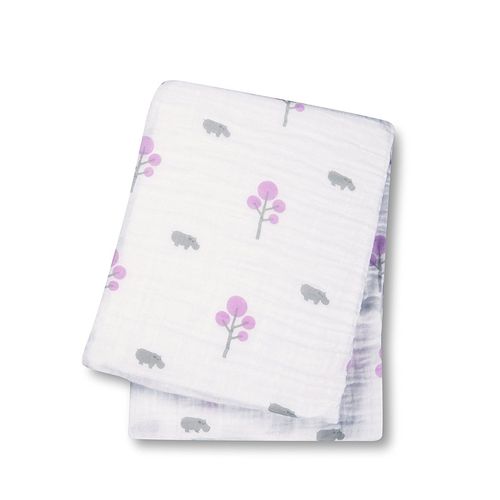 Lange Mousseline - Hippo Rose