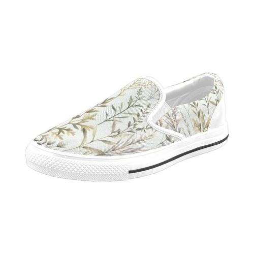 Chaussures À Enfiler Petits Modèles Sans Couture De Fleurs Sauvages Sans Lacets Pour Hommes Et Femmes, Tendance Mode En Toile, Baskets Décontractées Faites À La Main