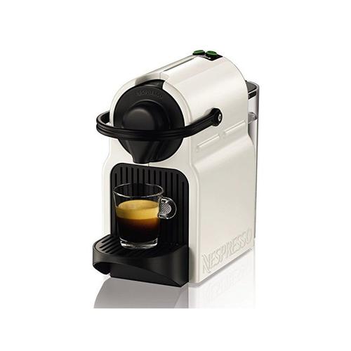 Krups Nespresso XN1001 Inissia Kaffeekapselmaschine 19 bar inklusive Welcome Pack mit 16 Kapseln weiß