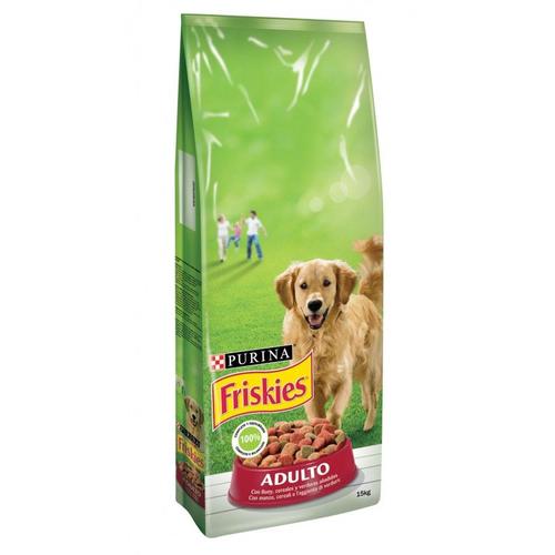 Friskies Adult Avec Boeuf, Céréales Et Légumes - 15 Kg