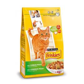 Croquettes pour chat lapin, poulet et légumes, Friskies (2 kg)