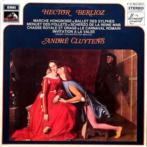 André Cluytens - Disques Vinyle Lp 33 Tours - Emi 2 C 053-10771 Stéréo - André Cluytens - Berlioz : Marche Hongroise, Ballet Des Sylphes, Menuet Des Follets, Scherzo De La Reine Mab, Etc..      