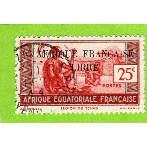 Timbre D'afrique Equatoriale