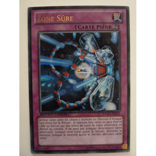 Yu-Gi-Oh! - Wgrt-Fr103 - Zone Sûre - Ultra Rare