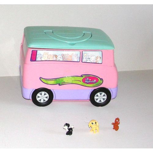 Les Rigolonimo Van Parc D Attractions Ou Camion Parc D Attractions Avec 3 Figurines Rigolonimo Chien Lansay Morrison 2002 