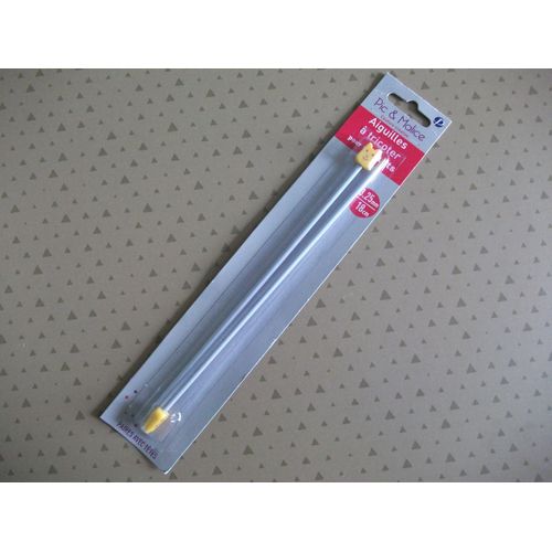 Aiguilles À Tricoter En Aluminium N°3,25 - 18 Cm