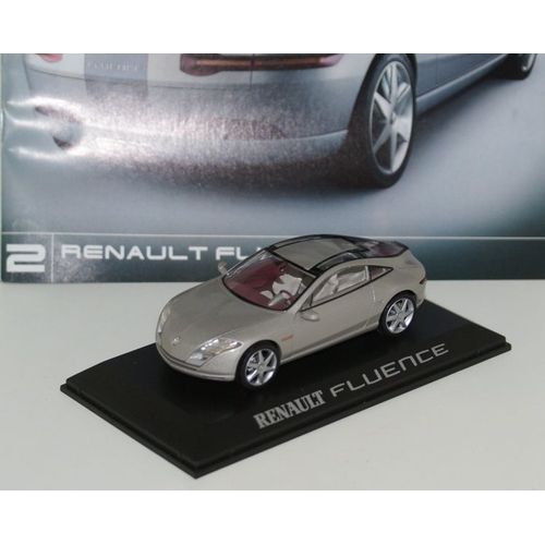 Altaya 1/43 Concept Cars Renault Fluence Avec Son Fascicule-Altaya