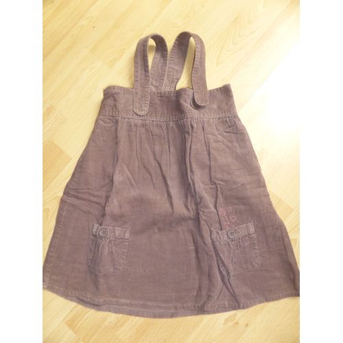 Robe Kidkanaï Coton 4 Ans Marron