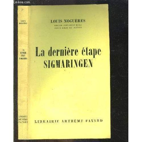 La Derniere Etape Sigmaringen