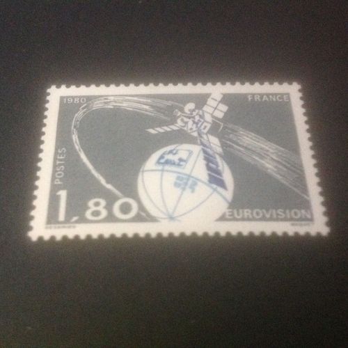 Eurovision 1,80 Postes France 1980 Non Oblitéré .