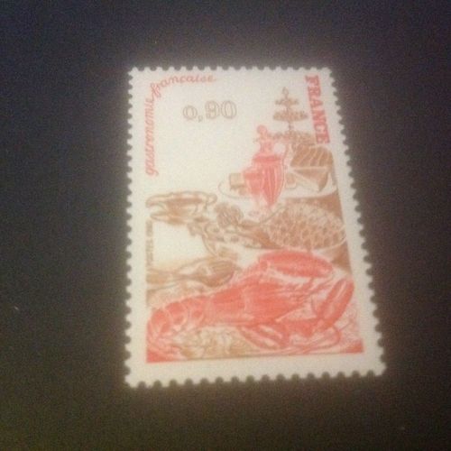 Gastronomie Francaise 0,90 Postes France 1980. Non Oblitéré 