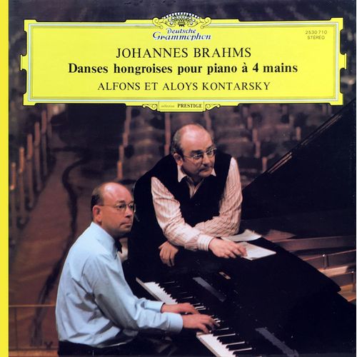 Deutsche Grammophon 2530710 - Brahms - Alfons & Aloys Kontarsky : Danses Hongroises Pour Piano À 4 Mains