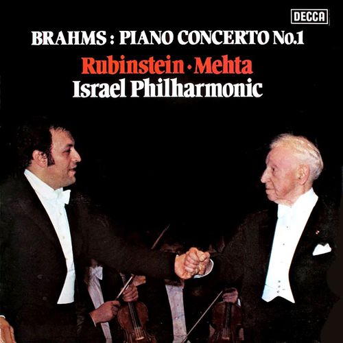 Decca 591085 - Johannes Brahms - Arthur Rubinstein - Concerto N°1 Pour Piano En Ré Mineur Opus 15 - Orchestre Philharmonique D'israel - Direction : Zubin Mehta.