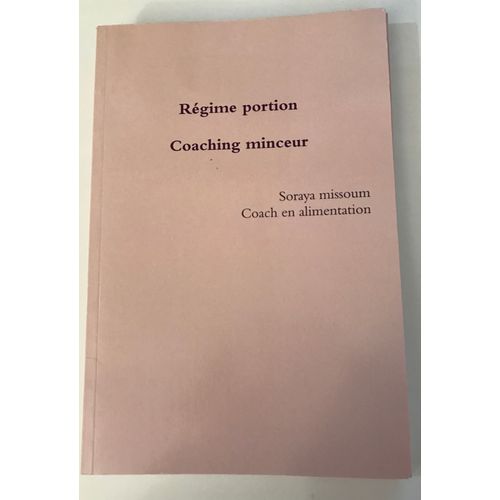 Regime Portion Coaching Minceur