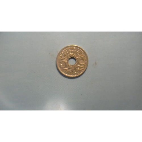 5 Centimes 1922 Poissy