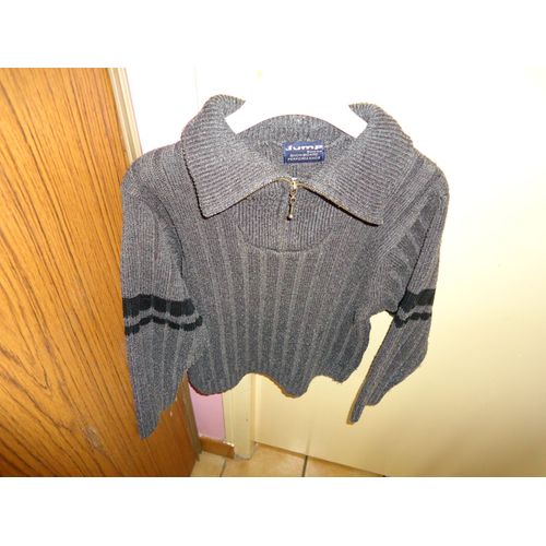 Pull Super U Acrylique 8 Ans Gris Foncé
