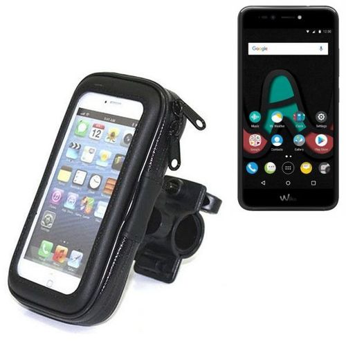 Bike Mount Support Pour Wiko Upulse Lite, Convient Pour Vélo, Moto, Quad, Scooter, Etc. Hydrofuge, Étanche À La Pluie - K-S-Trade (Tm)