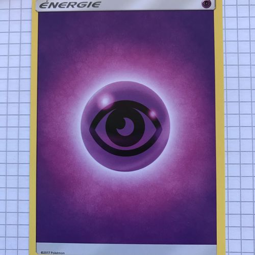 Carte Pokemon Soleil Et Lune Énergie Psy 