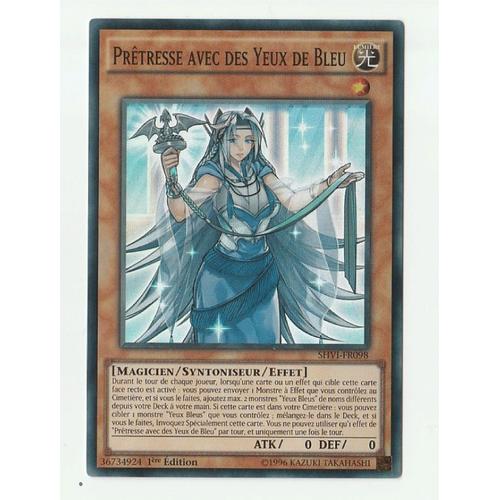 Yu-Gi-Oh! - Shvi-Fr098 - Prêtresse Avec Des Yeux De Bleu - Super Rare