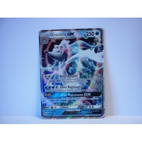 Pokémon - 42/149 - Sl1 - Soleil Et Lune - Oratoria Gx - Gx