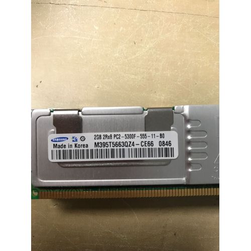 SAMSUNG 2GB** M395T5663QZ4-CE66  -2RX8 PC2 5300F-555