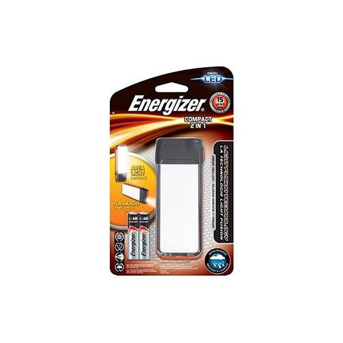 Energizer LED Camping-Leuchte Compact 2in1 batteriebetrieben 82 g Dunkel-Grau, Orange E300460900