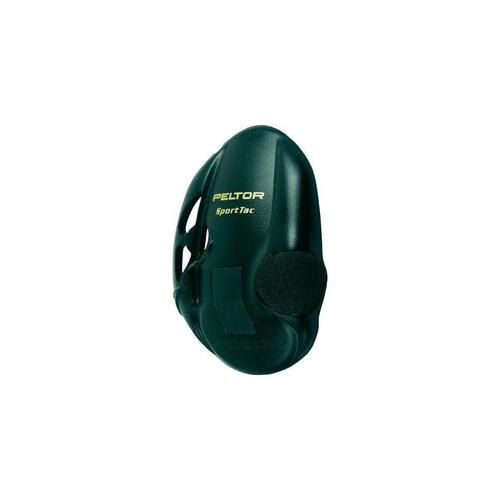 Coques noires pour casque Peltor Sporttac