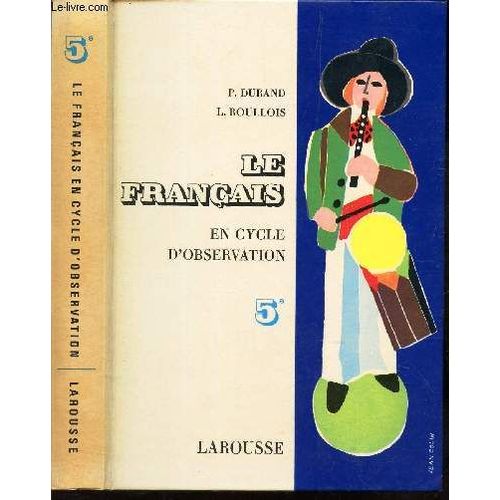 Le Francais - 5e / En Cyccle D'observation.