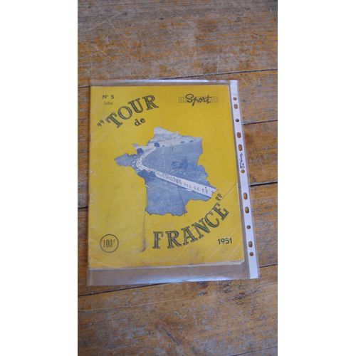 Ancienne Revue "Sport Industrie",Tour De France 1951.