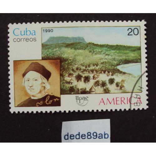 Cuba..  20 . U.P.A.E. America . Oblitéré Used Stamp