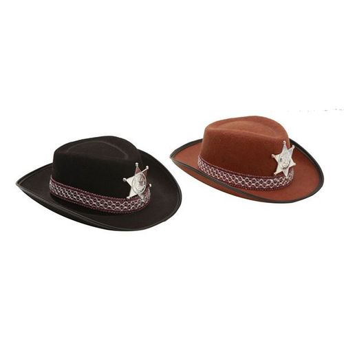 Chapeau Cow Boy Enfant Marron