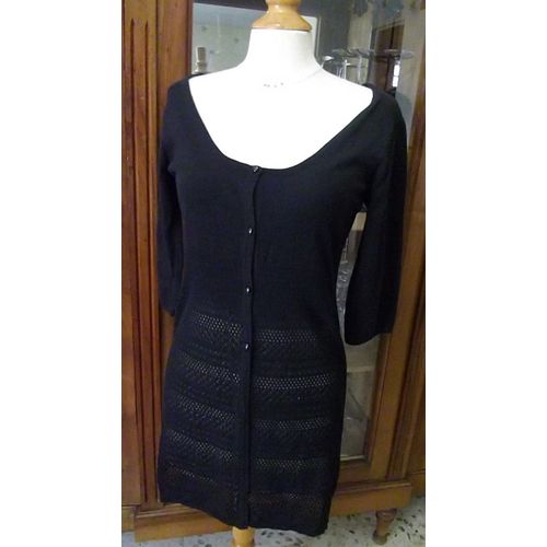 Gilet Long Noir Kiabi 38/40 Ajouré